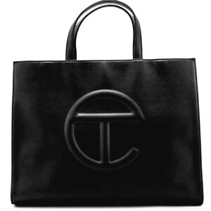 Authentic Telfar Shopper Medium Tote- Black BRAND NEW